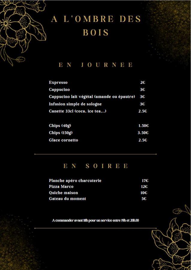 Neung-sur-Beuvron A L'Ombre Des Bois, Chambre Double Confort מראה חיצוני תמונה